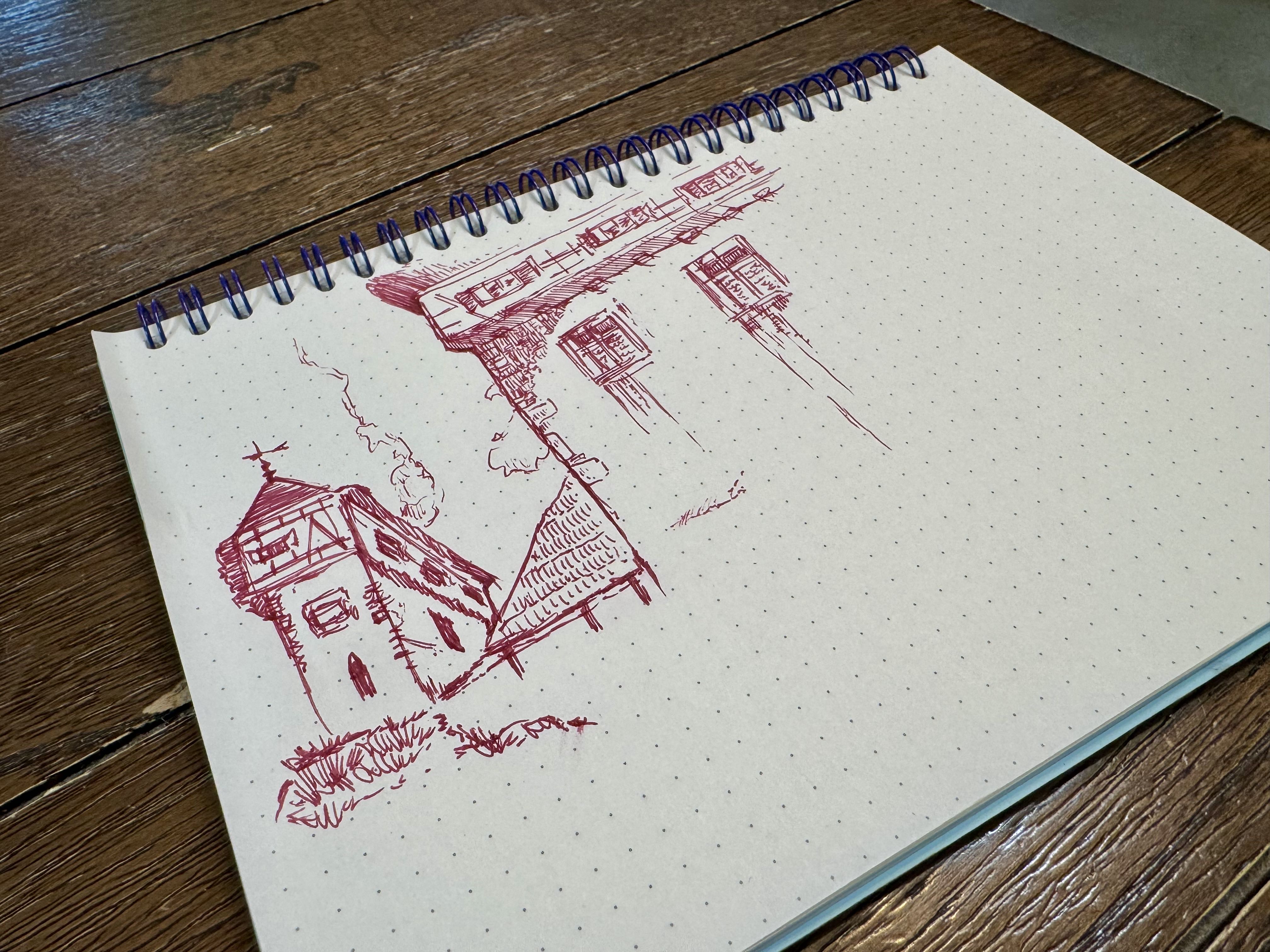 Illustration accompanying the journal entry